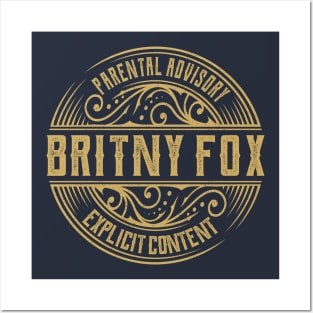 Britny Fox Vintage Ornament Posters and Art